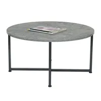 Household Essentials Slate Round End Table