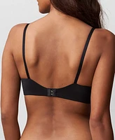 Skarlett Blue Women's Entice Unlined Underwire Lace Balconette Bra