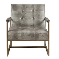 York Tufted Lounge Armchair
