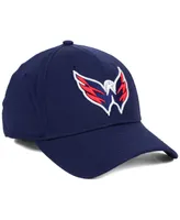 Authentic Nhl Headwear Washington Capitals Basic Flex Stretch Fitted Cap