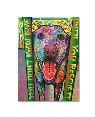 Dean Russo 'You Don't Know Love' Canvas Art - 19" x 14" x 2"