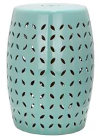 Lattice Petal Garden Stool