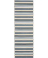 Safavieh Courtyard CY6062 and Beige 2'3" x 6'7" Sisal Weave Runner Outdoor Area Rug