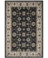 Safavieh Lyndhurst LNH332 Navy and Creme 6' x 9' Area Rug