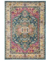 Safavieh Madison MAD202 Blue and Multi 5'1" x 7'6" Area Rug