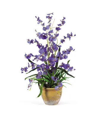 Nearly Natural Dancing Lady Silk Orchid Arrangement