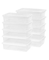 Iris Usa 28 Qt Clear Storage Box, Bpa