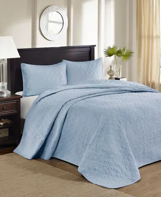 Madison Park Quebec Quilted 3-Pc. Bedspread Set, King