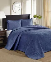 Madison Park Quebec Quilted 3-Pc. Bedspread Set, King