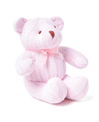 3 Stories Trading Baby Boys or Baby Girls Cable Knit Snuggle Bear