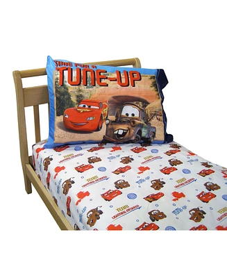 Disney Cars Team Lightning McQueen 2-Pc. Sheet Set, Toddler