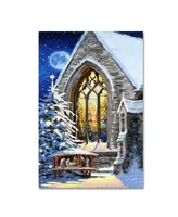 The Macneil Studio 'Christmas Manger' Canvas Art - 32" x 22" x 2"