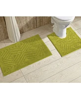 Better Trends 2 Piece Trier Bath Rug Set