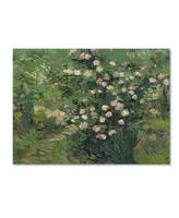 Van Gogh 'Roses' Canvas Art - 32" x 24" x 2"