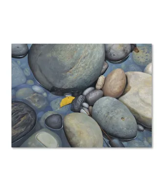 Stephen Stavast 'Reflections on a Gray Day' Canvas Art - 32" x 24" x 2"