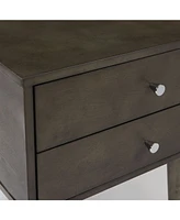 Cupertino Side Table With 2 Drawers