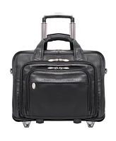 McKlein Gold Coast, 17" Patented Detachable -Wheeled Laptop Briefcase