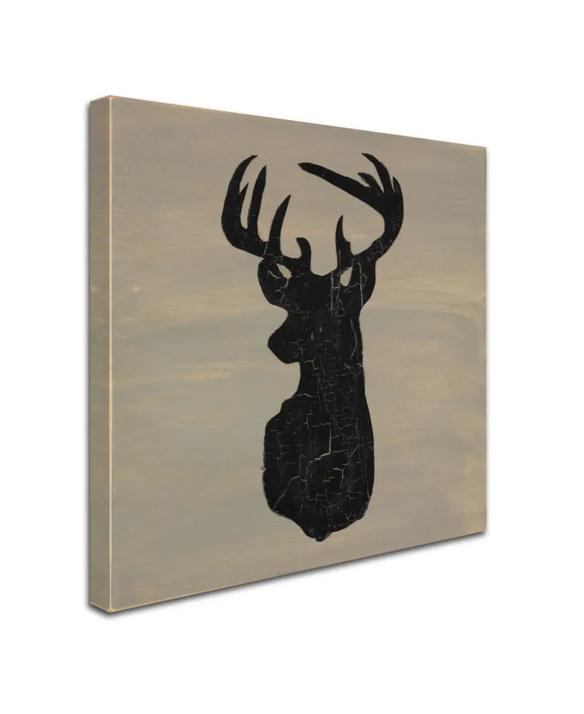 lightbox Journal 'Love Deer' Canvas Art - 35" x 35" x 2"