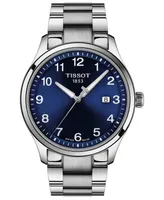 Tissot Men's Swiss Gent Xl Stainless Steel Bracelet Watch 42mm