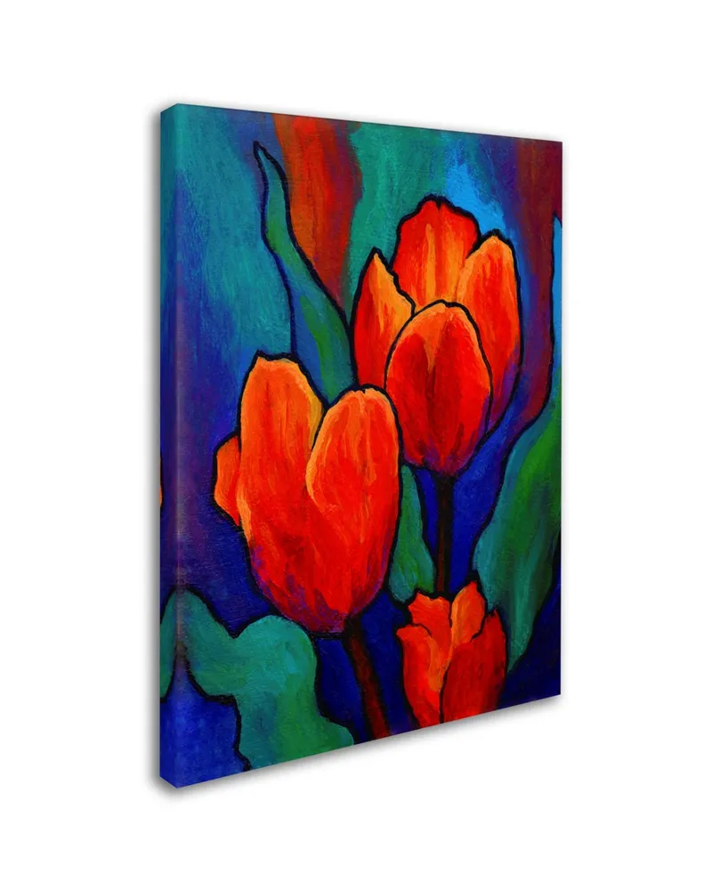 Marion Rose 'Tulips' Canvas Art - 24" x 18" x 2"