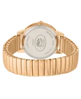 Laura Ashley Rose Gold Stretch Bracelet Watch