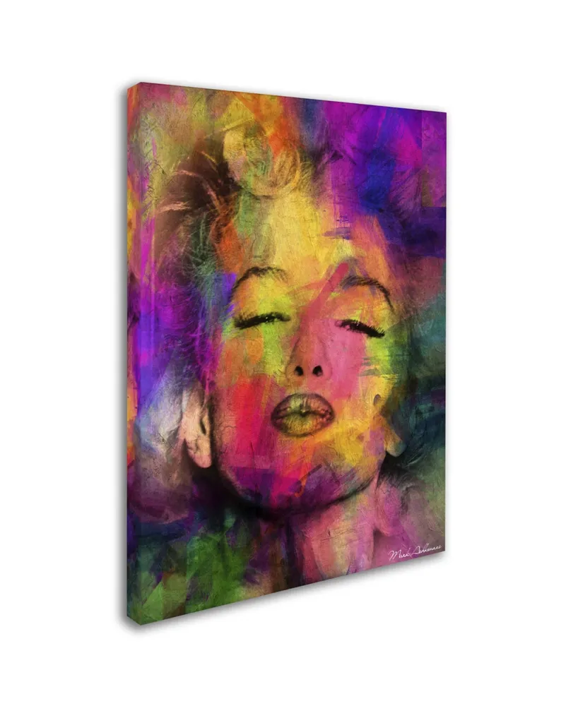 Mark Ashkenazi 'Marilyn Monroe Vi' Canvas Art - 47" x 35" x 2"