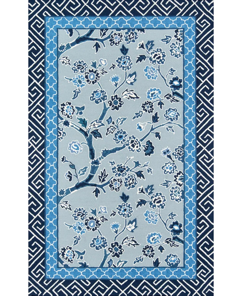 Under The Loggia Blossom Dearie 5' x 8' Indoor/Outdoor Area Rug