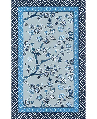 Under The Loggia Blossom Dearie 5' x 8' Indoor/Outdoor Area Rug