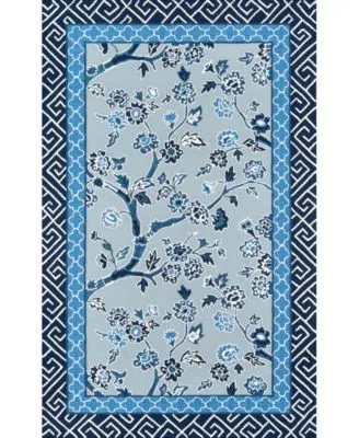 Under The Loggia Blossom Dearie Indoor Outdoor Area Rug