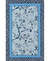 Under The Loggia Blossom Dearie Indoor Outdoor Area Rug