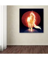 JoJoesArt 'Last Unicorn' Canvas Art - 18" x 18" x 2"