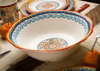 Euro Ceramica Duomo 12" Serving Bowl