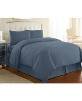 Southshore Fine Linens Ultra-Soft Solid Color 3-Piece Duvet Cover Set