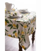 Lemon Bliss Print Table cloth 60" X 84"