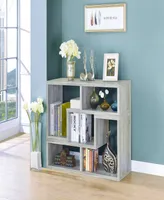 Royal Convertible Tv Console and Bookcase Combination