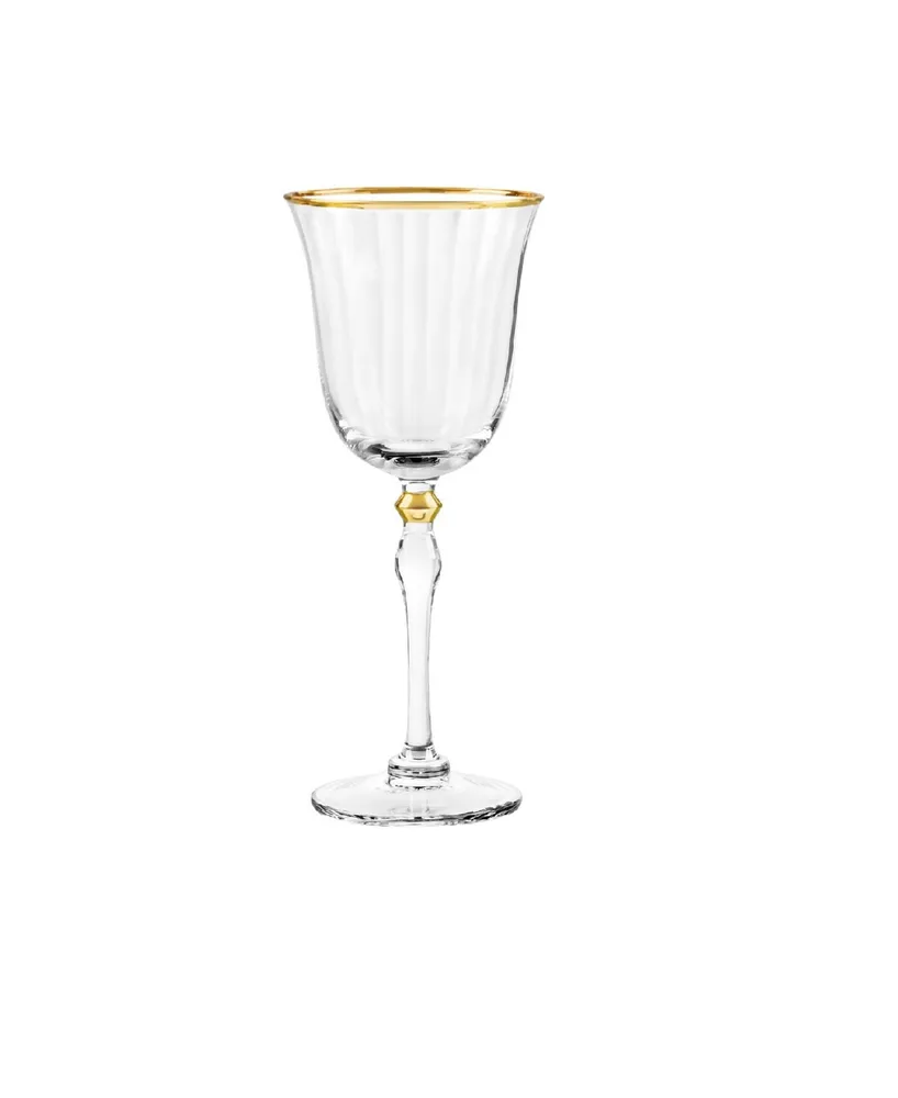 Qualia Glass Gulfstream Highball Glasses, Set Of 4