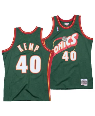 Mitchell & Ness Big Boys Shawn Kemp Seattle SuperSonics Hardwood Classic Swingman Jersey