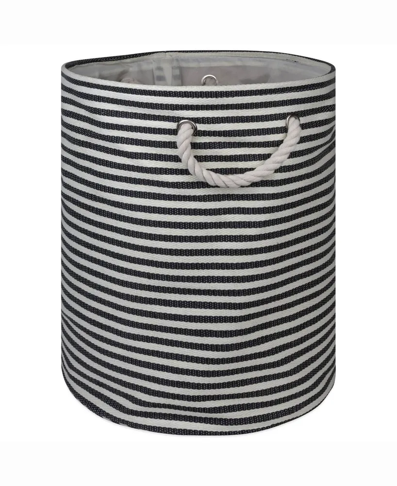 Paper Bin Pinstripe, Round