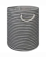 Paper Bin Pinstripe, Round