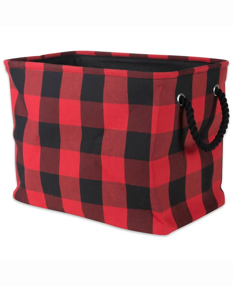 Design Import Storage Bin Buffalo Check, Rectangle