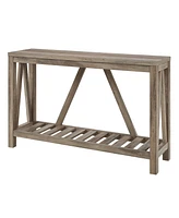 52" Modern Farmhouse Entryway Table