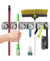 Trademark Global Shovel, Rake and Tool Holder with Hooks