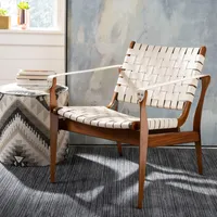 Dilan Leather Safari Chair