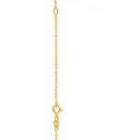 Diamond "Glamama" 18" Pendant Necklace (1/10 ct. t.w.) in 14k Gold Over Sterling Silver