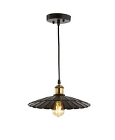 Jonathan Y Lotus 12.25" Adjustable Led Pendant