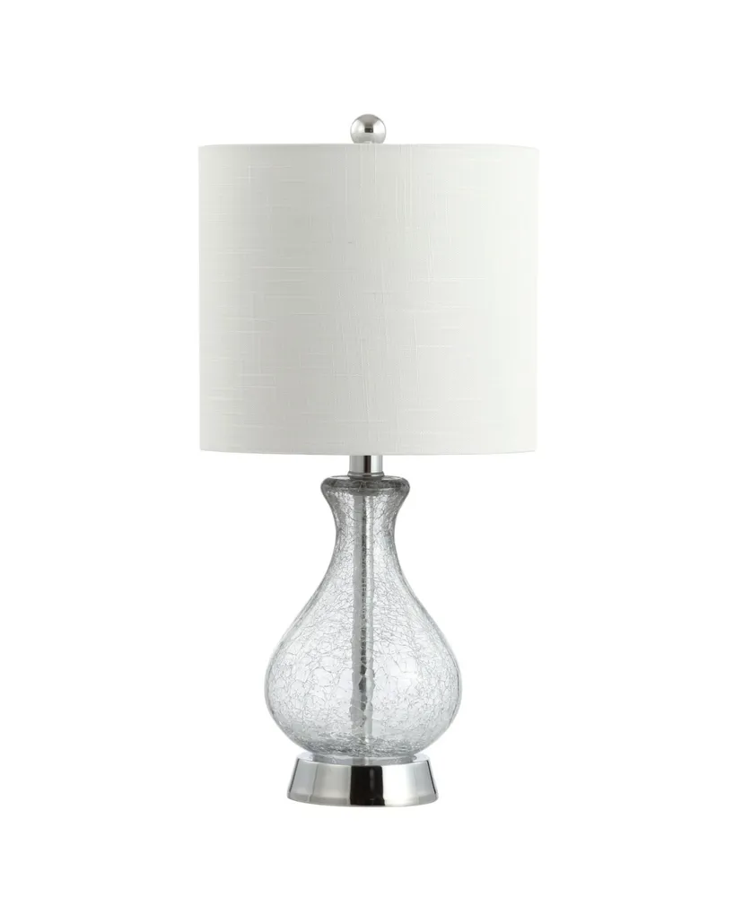 Jonathan Y Playa 21" Glass Led Table Lamp