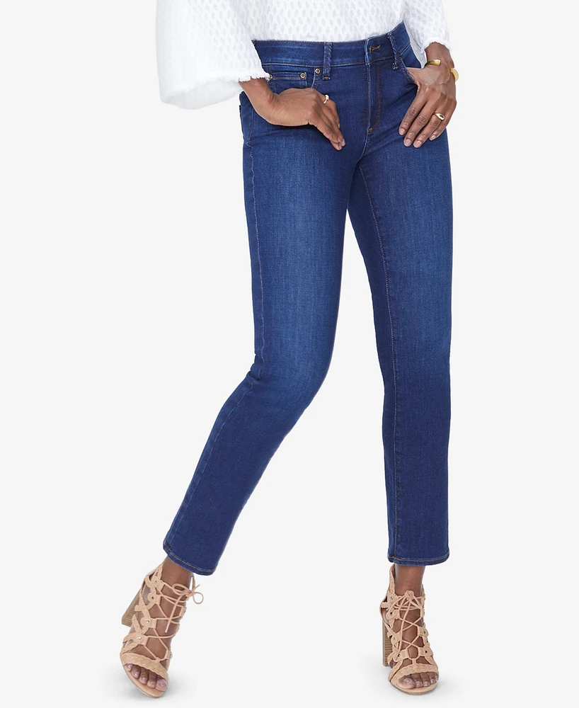 Nydj Petite Sheri Tummy-Control Slim Jeans