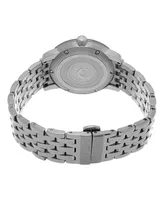 Alexander Watch A111B-04, Stainless Steel Case on Stainless Steel Bracelet