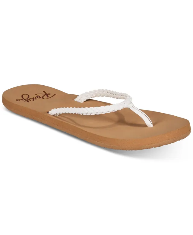 Roxy Costas White Sandals