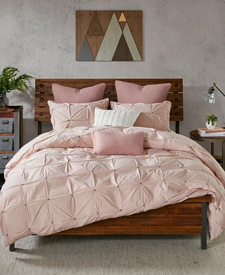 Ink+Ivy Masie Tufted Duvet Cover Set